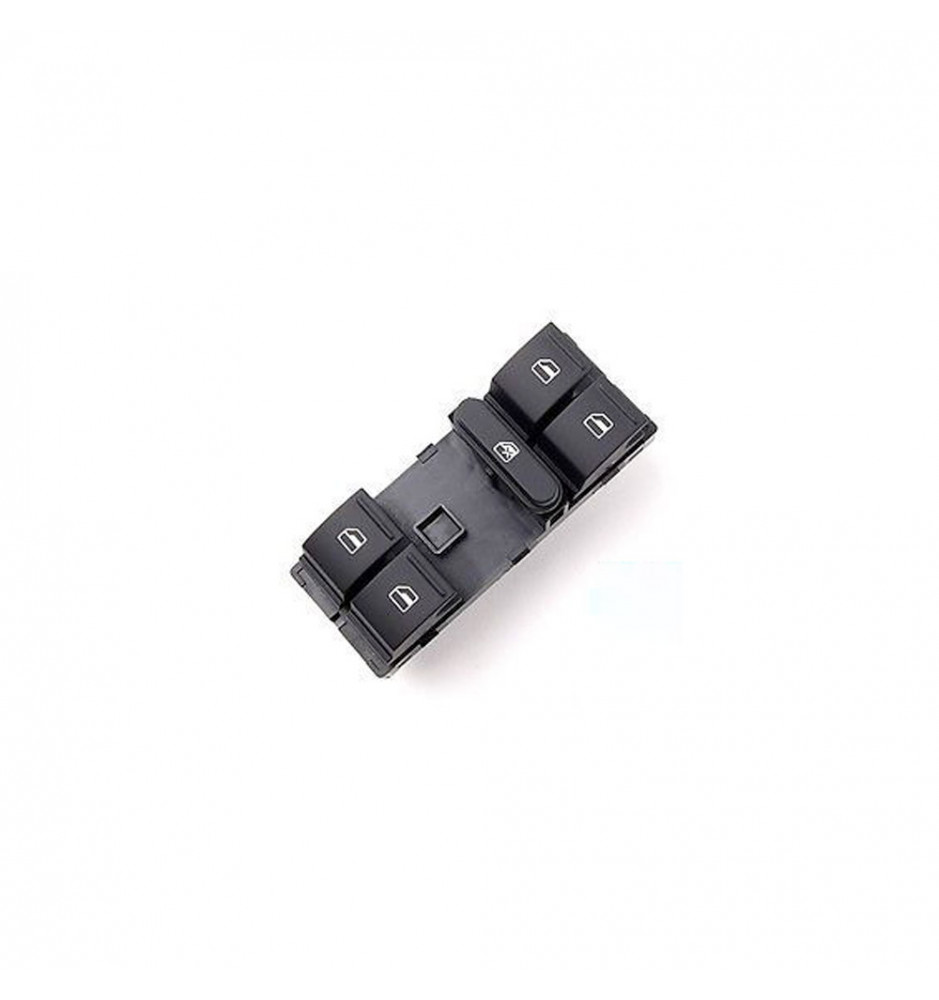 YAOPEI Interruttore Alzacristallo Elettrico Per Auto - Pulsantiera Lato Guida Anteriore Compatibile Con VW Golf, Jetta, Passat (1K4959857B)