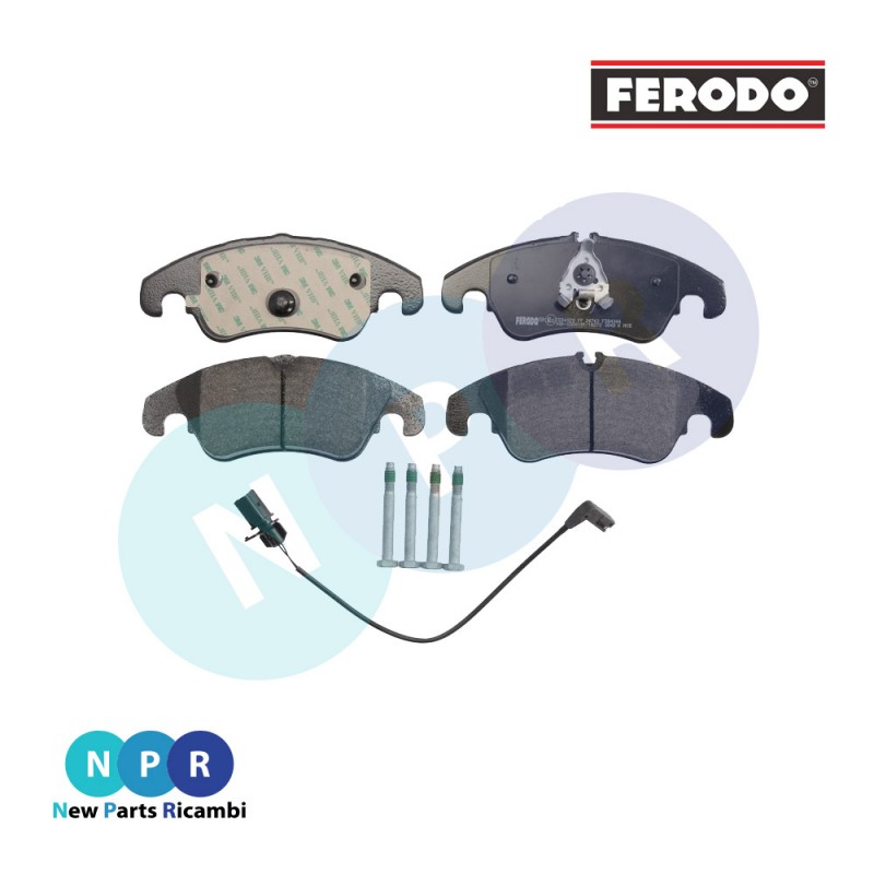 Pastiglie Freno A Disco Anteriori In Ceramica ACDelco 14D1444CH (Vantaggio) – Kit Con Clip, Bassa Polvere E Silenziose