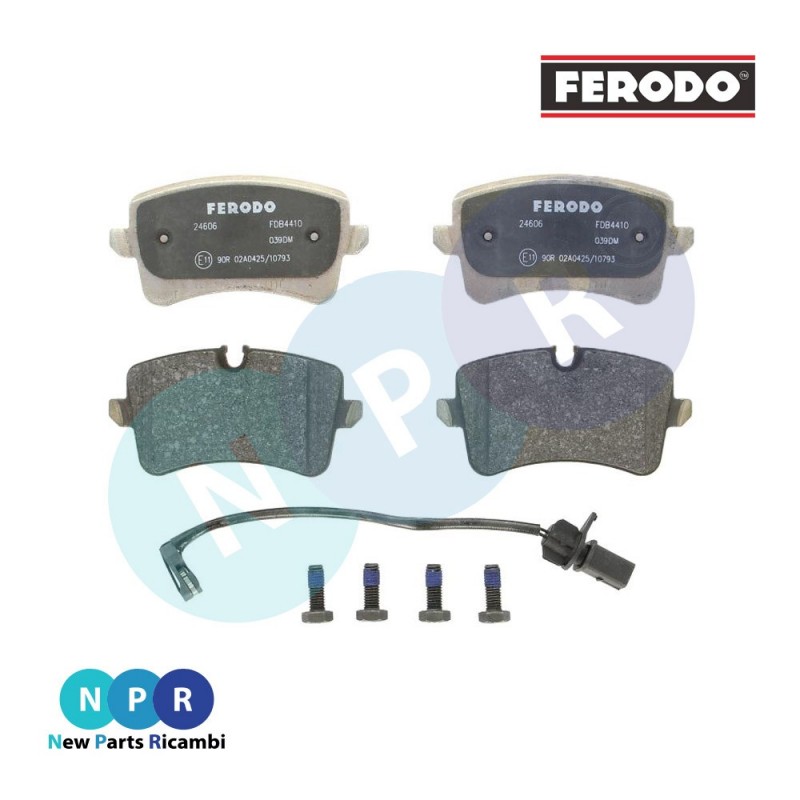 Pastiglie Freno Posteriori Ferodo - Per Peugeot Tweet, Sym Symphony 50-150 - Foto 10